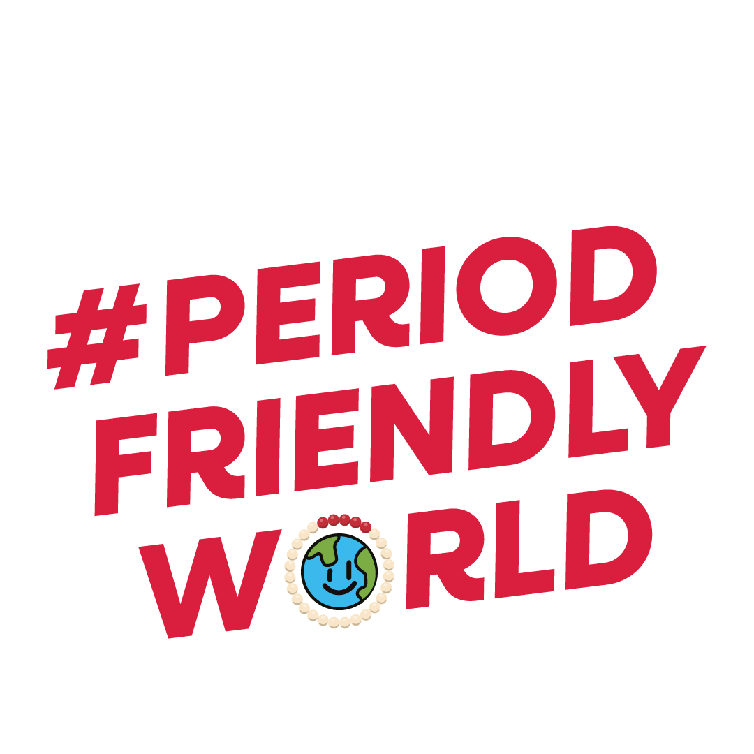 Together for a #periodfriendlyworld_smiling globe